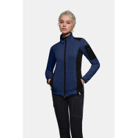HAKRO Strickfleecejacke Contrast Damen gallery