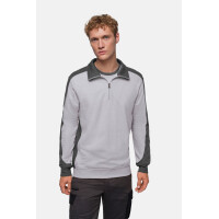 HAKRO Zip-Sweatshirt Contrast MIKRALINAR gallery