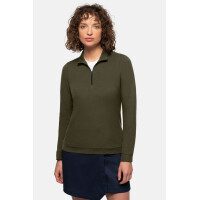 HAKRO Damen Zip-Longsleeve Piqué  gallery