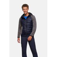 HAKRO Kapuzen-Hybridjacke Contrast gallery