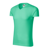 Slim Fit V-neck 146, T-Shirt Herren