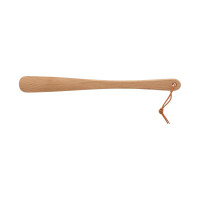 Ergonomischer Schuhlöffel aus geölter Buche, 37 cm