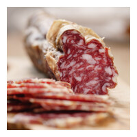 Wurstschneidebrett aus heimischem Buchenholz 36,5 x 5,5 x 1 