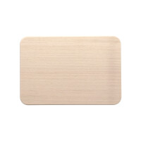 Großes Buchenholz Frühstücksbrett 22 x 15 x 