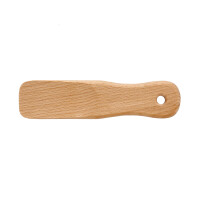Kurzer Schuhlöffel aus geöltem Buchenholz 15 cm 6