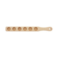 Schnapsleiste Buche für 6 Gläser 50 x 5 cm 7
