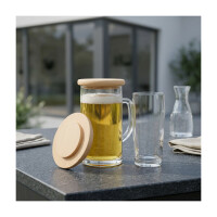 Maßkrugdeckel aus Buchenholz 10 cm 4