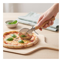 Pizzaschneider Buchenholz 19 cm 3