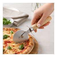 Pizzaschneider Buchenholz 19 cm 5
