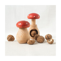 Nussknacker Fliegenpilz aus Buchenholz 1 gallery