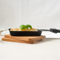 Kirschholz Untersetzer für Raclette-Pfännchen und 