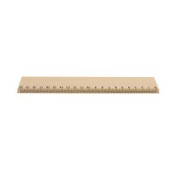 Buchenholz Lineal 20 cm – stabiles Holzlineal für