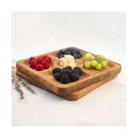 Joris – Snackteller Eichenholz 25 cm 5