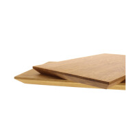 Designer Eichenholz Schneidebrett moderne Form 30 x 20 x...