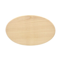 Untersetzer Buche oval 22 x 14 cm 4