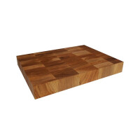 Stirnholz-Schneidebrett Eiche 32 x 24 x 4 cm 3