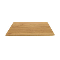 Designer Eichenholz Schneidebrett moderne Form 40 x 27 x 2 c
