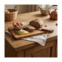 Schneidebrett Eiche mit Griffloch 45 x 24 x 2,2 cm 5
