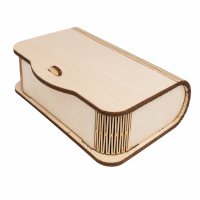 Visitenkartenbox Holz 11 x 7 x 3 gallery 3_2nd