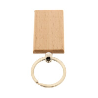 Schlüsselanhänger Buchenholz 5,5 x 3 cm 7
