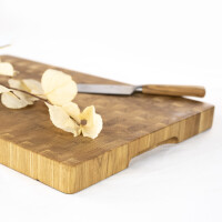 Stirnholz-Hackblock Eiche Mosaik 60 x 40 x 4 cm 5