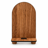 Smartphone-Ständer Eiche rund 13 cm 3